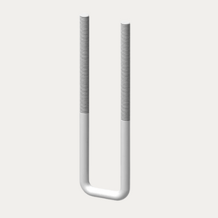 Rear U-BOLT | Mild Steel Galvanised | UBT016-A (M12) | D-Flector