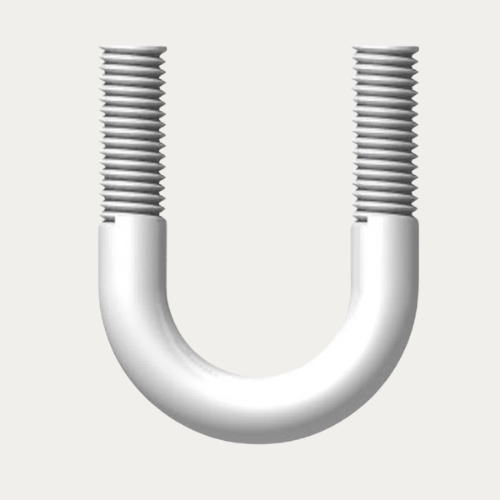 Front U-BOLT | Mild Steel Galvanised | UBT012-A (M10) | D-Flector