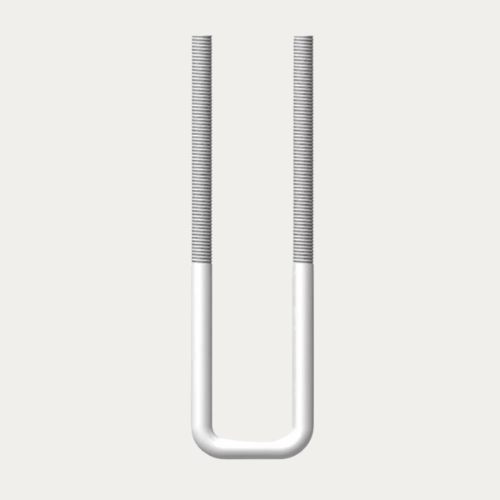 Rear U-BOLT | Mild Steel Galvanised | UBT016-A (M12) | D-Flector