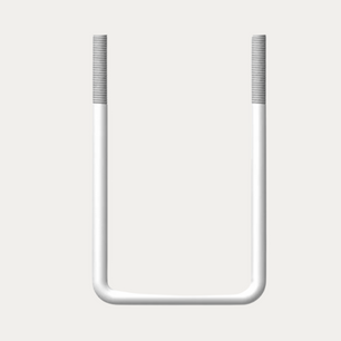 Front U-BOLT | Mild Steel Galvanised | UBT001-A (M12) | D-Flector