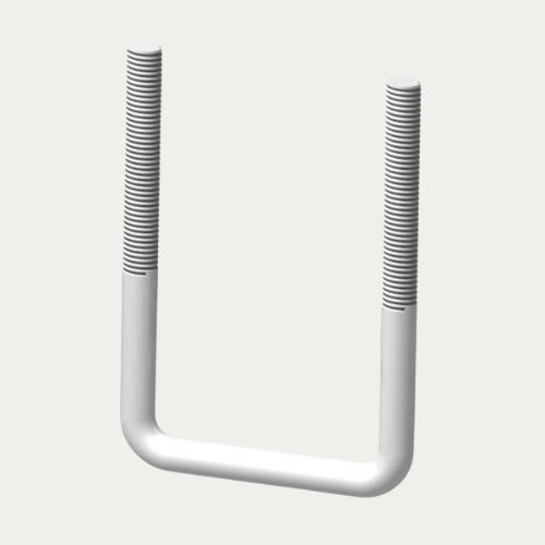 Front U-BOLT | Mild Steel Galvanised | UBT019-A (M12) | D-Flector