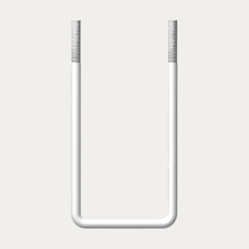 Front U-BOLT | Mild Steel Galvanised | UBT018-A (M12) | D-Flector
