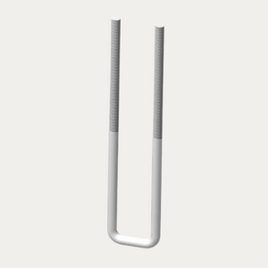 Rear U-BOLT | Mild Steel Galvanised | UBT017-A (M12) | D-Flector