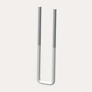 Rear U-BOLT | Mild Steel Galvanised | UBT017-A (M12) | D-Flector