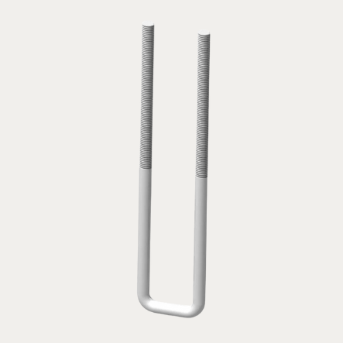 Rear U-BOLT | Mild Steel Galvanised | UBT017-A (M12) | D-Flector