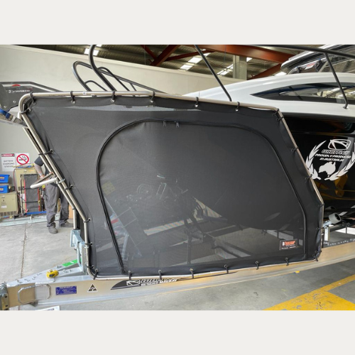 Boat Heavy Duty Mesh Cover | D450 | CVR041-A | D-Flector