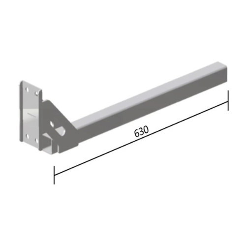 Extension Adjustment Mounting Bracket | 630 L | BKT007-A-GAL | D-Flector