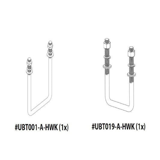 Boat Stone Guard Kit - 1x UBT001 & 1x UBT019